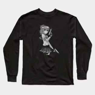 Gun girl Long Sleeve T-Shirt